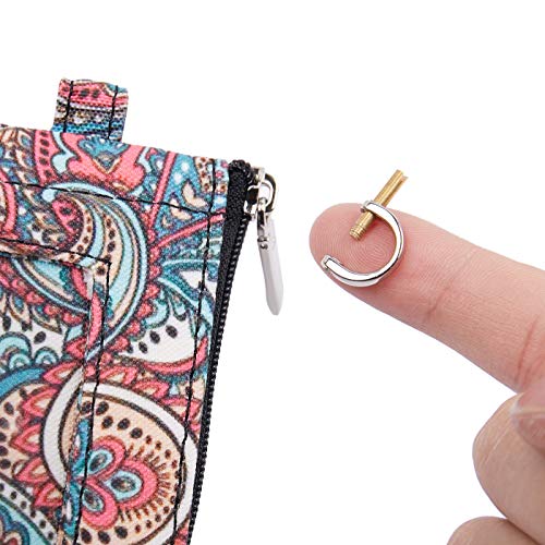 LinsCraft Fashion Lanyard Wallet ID Badge Holder Lanyards for Office and School - Thumbnail 7