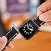 Apple Watch Band, 42mm Cowhide Genuine Leather iwatch Strap Replacement Band with Stainless Metal Clasp for Apple Watch Series 3 Series 2 Series 1 Sport and Edition Black