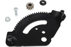 RANSOTO 717-1550 Steering Gear Plate with Pinion Gear Compatible with Mtd Cub Cadet LT1018 LT1022 LT1040 LT1042 LT1046 LT1050 LTX1040 LTX1042 LTX1046 Troy Bilt Replaces 717-1550F 717-1550 7171554
