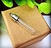 35x6mm clear glass botlle with screw cap , glass vial pendant perfume oil bottles charms -10pcs