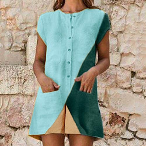 1 Jumpsuit+LIM+T+Shirt+Sleeveless+Pocketed