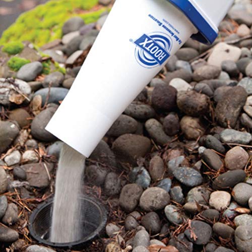 RootX - 4 LB. Jar (No. Funnel/Applicator) Foaming Root Control for Sewer Lines and Septic System