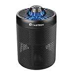 Electronic Mosquito Killer, Tastech Non-toxic Insect Killer Zapper Physical Harmless LED Mosquito Bug Trap for Indoor and Outdoor Use (Black)