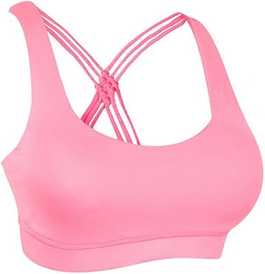 pink yoga bra