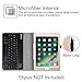 Fintie Keyboard Case for iPad 9.7 2018 2017 / iPad Air 2 / iPad Air - Folio Stand Cover with Removable Wireless Bluetooth Keyboard for iPad 6th / 5th Gen, iPad Air 1/2, Rose Gold