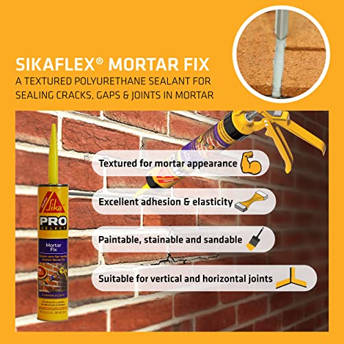 Sikaflex Mortar Fix, Limestone, Polyurethane sealant for repairing