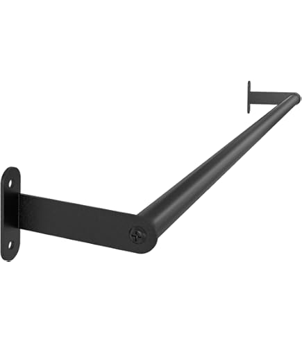 Toallero Negro Mate De 24 Pulgadas Para Baño, Toalleros F... | Envío Gratis