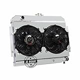Primecooling 4 Row All Aluminum Radiator +2X12" Fan