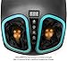 Shiatsu Foot Massager Machine with Heat - Electric Deep Kneading Massage & Air Compression - For Circulation, Feet Legs Muscle Relief, Plantar Fasciitis, Neuropathy Chronic Nerve Pain Therapy Spa Gift