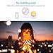 meross Smart Ambient Light White and Color, WiFi Dimmable Night Light, Remote Control, Timer Function, Alexa and Google Assistant Supported, No Hub Needed