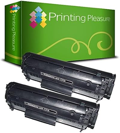 Printing Pleasure Twin FX-10 FX-9 Black Toner for Canon I-Sensys MF-4010 MF-4150
