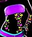 Sasswear Blacklight Body Stickers - Neon Fashion Accessories for Raves, Festivals and Glow Parties, 40/pk (Butterfly)