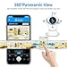 Wireless IP Camera 1080P, SHome Wifi Home Security Surveillance IP Camera Remote View for Elder/Pet/Office/Baby Monitor, Nanny Cam with PTZ Two Way Audio Motion Detection Night Vision