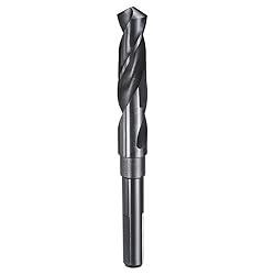 HARFINGTON 43/64" Drill Bit 1/2" Reduced Shank