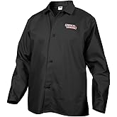 Lincoln Electric Black Flame-Resistant Cloth Welding Jacket