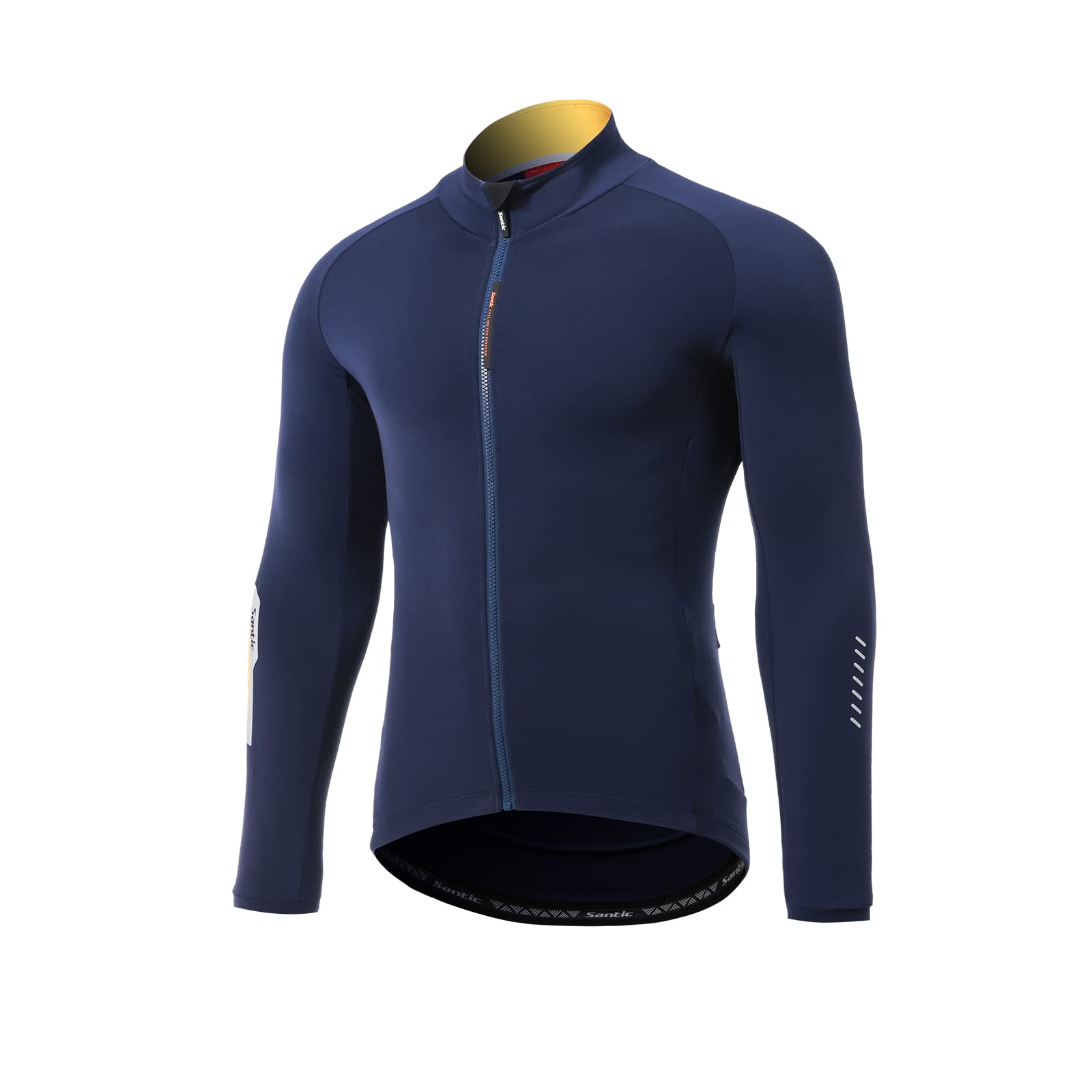 Santic Cycling Jersey Men's Winter Fleece Long