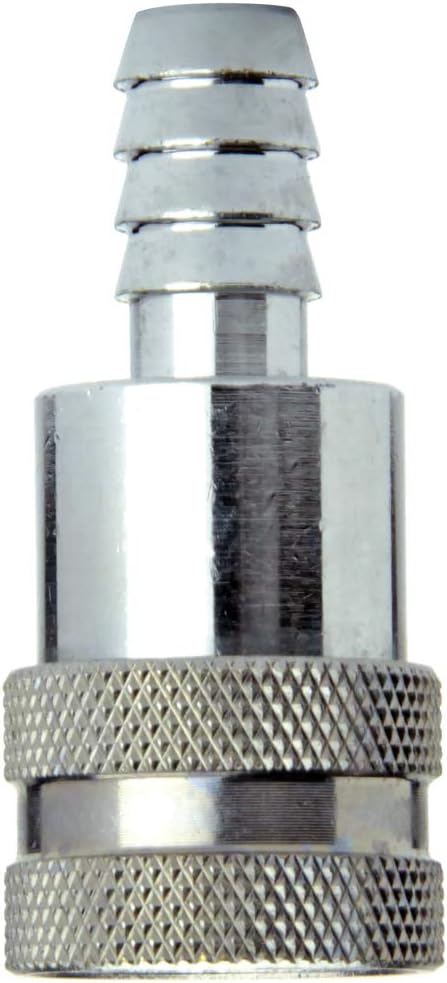 SeaSense Nissan, Tohatsu Fuel Connector 3/8-Inch Hose Female, Chrome-Plated Brass
