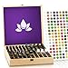 Essential Oil Wooden Box - Storage Case Protects 87 Bottles & Roller Balls. Large Organizer Includes Removable Foam Padding and EO Labels. Keep Your Oils Safe & Protected.