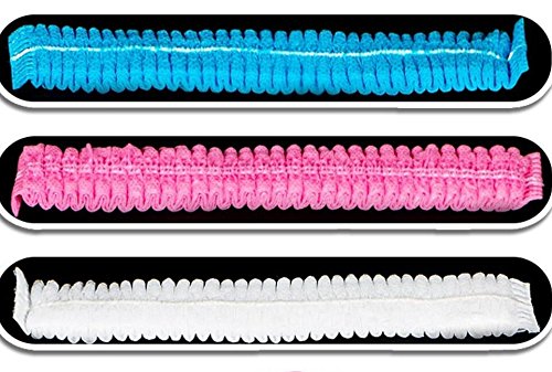 Easyflower Novel and Unique 100pcs Disposable Hair Nets Shower Elastic Caps for Cooking Working Catering