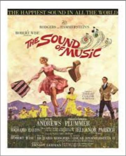 2" x 3" Magnet Vintage Sound of Music with Julie Andrews Movie Poster MAGNET