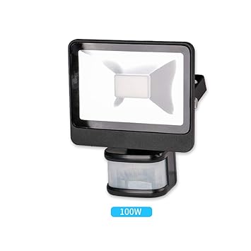 DGYZ Focos Led Exterior,LED con Sensor De Movimiento, Cuerpo Humano, Infrarrojo,
