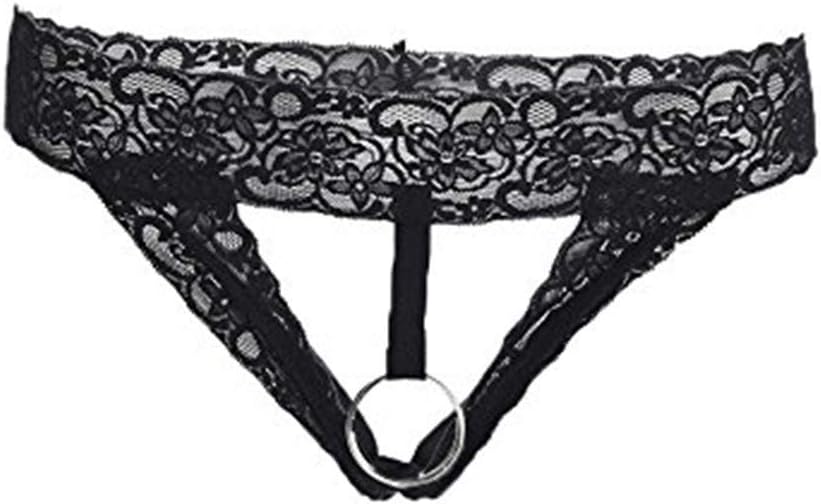 Qisc Men's Men's Sexy Soft Underwear Sheer Soft Mesh Transparent Brief Boxer Low Rise Panties
