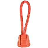 Paracord Planet Zipper Pulls Available in Various Color Combinations – Choose from 5, 10 and 20 Pack Sizes (Neon Orange/Orange, 5 Pack)