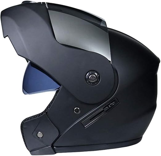 Caimcie Motorrad Integralhelm Mit Doppelvisier - Klapphelm Für Erwachsene 54-61cm