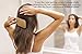 Boar Bristle Flat Hair Brush with Detangle Nylon Pins for Frizzy-Free, Smooth, Shiny Hair – Best Paddle Brush for Blow-drying, Detangling, Straightening All Hair Types, Women or Men