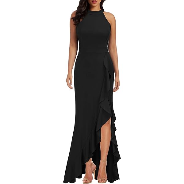 Amazon.com: Calvin Klein Women's Halter Neck Crepe Gown, Black, 14 : Clothing, Shoes & Jewelry Amazon.com: Calvin Klein Women's Halter Neck Crepe Gown, Black, 14 : Clothing, Shoes & Jewelry