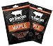 Go Bacon Keto Food Protein Snacks Jerky Bacon | Uncured & Natural Meat, Made with Premium Pork | No Preservatives Maple Quad Pack, Tasty, Yummy, Ready-to-Eat, Slow-Cooked, Comes in 4 Resealable Packs