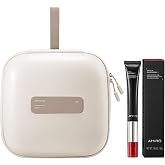 AMIRO Travel Makeup Bag with LED Mirror M3+PDRN Red Light Therapy Eye Cream | Cosmetic Bag with Stepless Brightness&amp;3 Color LED Mirror,PDRN Peptide Under Eye Treatment for Puffy,Tired-Looking Eyes,1.06oz