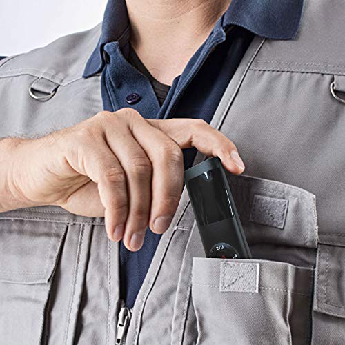 Laser Distance Meter, IPSXP 98Ft 30M USB Rechargeable Laser Measure M/In/Ft Laser Measure Tool with Backlit LCD Digital Display, Measure Distance Area Volume Pythagorean, with Carry Strap