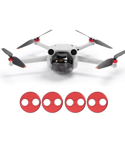 Cache Objectif Drone DJI Mini 3 Pro Hensych - Protection Anti-poussière Et Choc - Transparent Et Léger