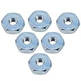 HIPA (Pack Of 6) Sprocket Cover Bar Nut For STIHL 017 018 020 020T 021 023 023L 025 MS170 MS170C MS180 MS200 MS200T MS210 MS230 MS250 Chainsaw