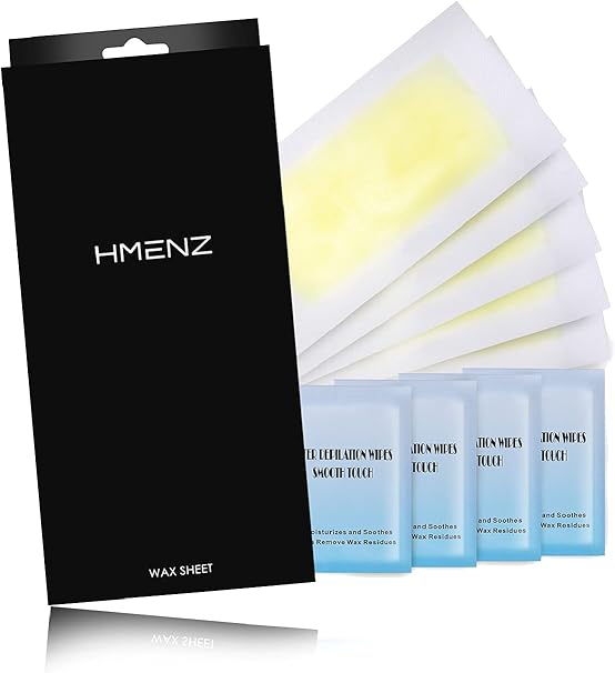 Amazon Co Jp 脱毛 除毛 初めての方に Hmenz メンズ ブラジリアンワックス シート 大容量40枚 ふき取りシート枚 脱毛シート 脱毛テープ 除毛シート ビューティー