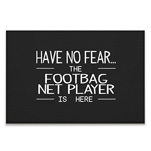 Eddany Have no fear the Footbag Net Player is here Canvas Wall Art - Thumbnail 2