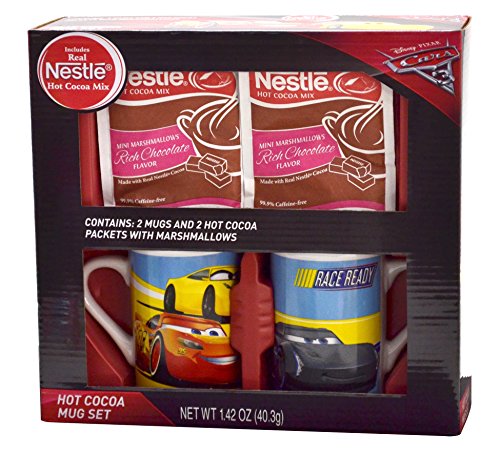 Frankford Candy Company Disney Cars 3 Nestle Cocoa Mug Gift Set, Milk Chocolate