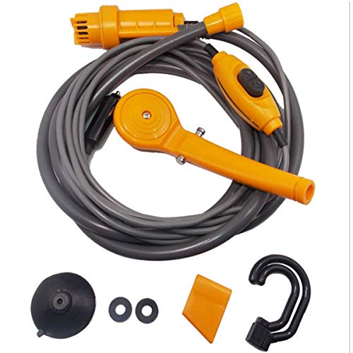 Draagbare Outdoor Camping Douche Kit, HugeAuto 12 V Auto Douches met Waterpomp, 5 Meter Kabel Sigarettenaansteker Plug… - Image 7