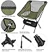 MARCHWAY Ultralight Folding Camping Chair, Portable Compact for Outdoor Camp, Travel, Beach, Picnic, Festival, Hiking, Lightweight Backpacking (Green)thumb 1
