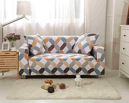 FORCHEER Couch Cover Stretch Arm Chair Large Sofa Slipcover Leather Furniture Protector from Pet for Living Room