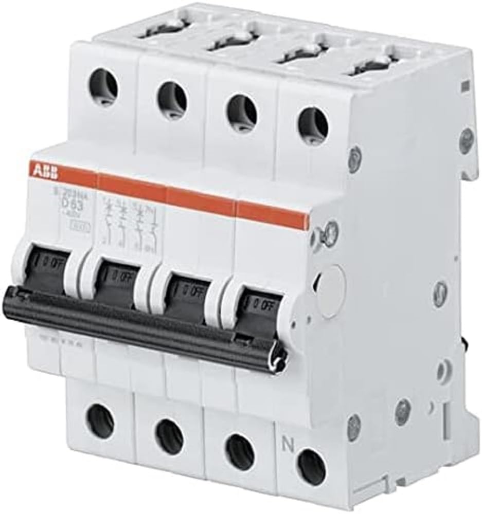 ABB 2CDS253103R0321 Circuit Breaker Miniature Circuit Breaker - Miniature Circuit Breaker, Multicolor, Metal, Plastic