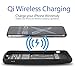 Axe Mobile - iPhone Qi Wireless Battery Charging Case, 2600/3800/4000 mAh for iPhone 6/7/8/X and 6/7/8 Plus, Portable Wireless Charging Case Extended Battery Pack (iPhone 6 Plus/ 6s Plus (3800 mAh))