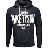 Roots of Fight Iron Mike Tyson Pullover Hoodie - Black - X-Large