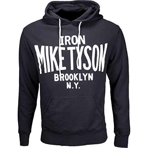 Roots of Fight Iron Mike Tyson Pullover Hoodie - Black - X-Large