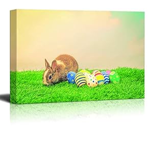 signwin Canvas Wall Art Easter Day Theme Canvas...