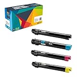 Do it Wiser Compatible High Yield Toner for Xerox WorkCentre 7525 7845 7835 7530 7535 7545 7556 7830 7855 - 4 Pack