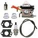 FitBest Carburetor Carb Fits Stihl HS81 HS81R HS81RC HS81T HS86 HS86R HS86T Hedge Trimmer Replaces ZAMA C1Q-S225
