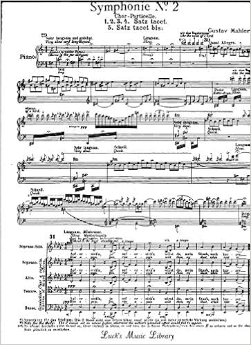 Symphony No 2 Vocal Score German English A1686 Gustav Mahler Gustav Mahler Amazon Com Books