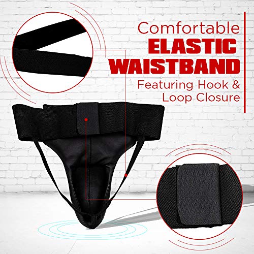 image for Pro Impact Boxing MMA Groin Abdominal Protector - Comfortable Ultimate